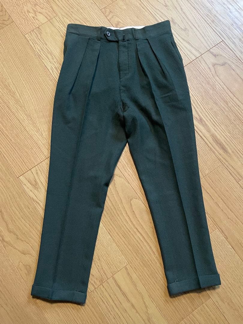 NEAT FOX BROTHERS スラックス　テーパード　48