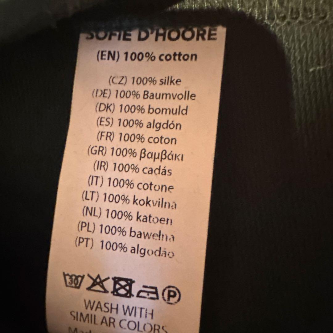 Sofie D'Hoore 半袖ロングワンピース 36