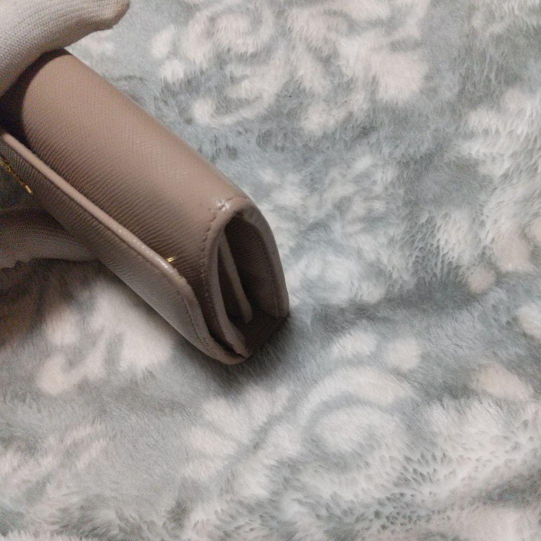 PRADA サフィアーノ 長財布 ベージュ系