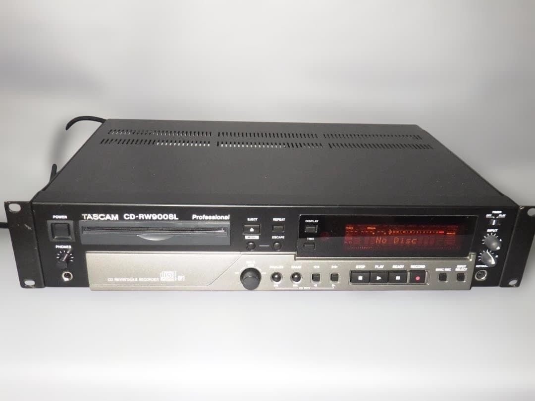 TASCAM CD-RW900SL プロフェッショナル CDレコーダー