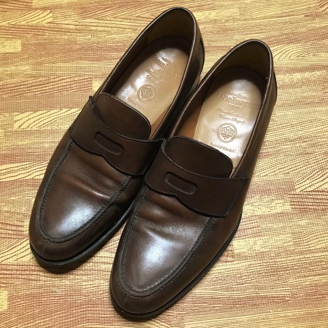 ユニオンインペリアル　ローファー　ブラウン　25.5相当　7 1/2