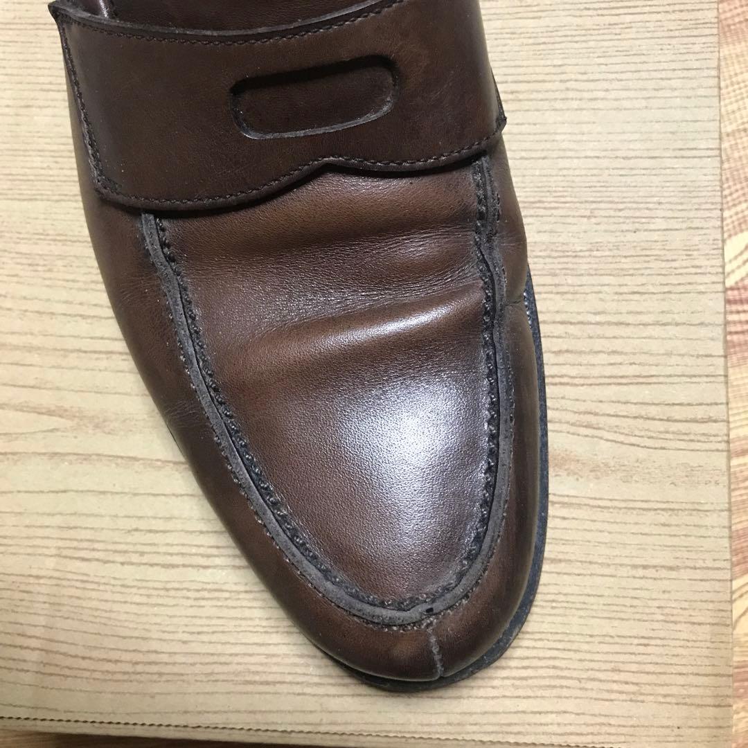 ユニオンインペリアル　ローファー　ブラウン　25.5相当　7 1/2