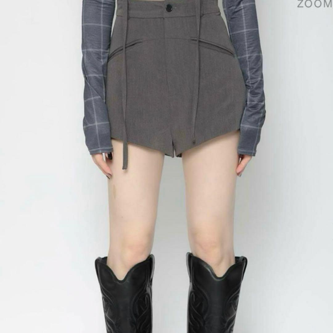 パンツ melt the lady slope strap short pants