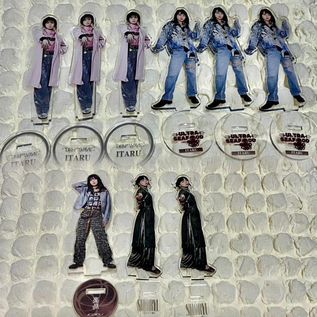 【バラ売り可】龍宮城 ITARU アクリルスタンド まとめ売り