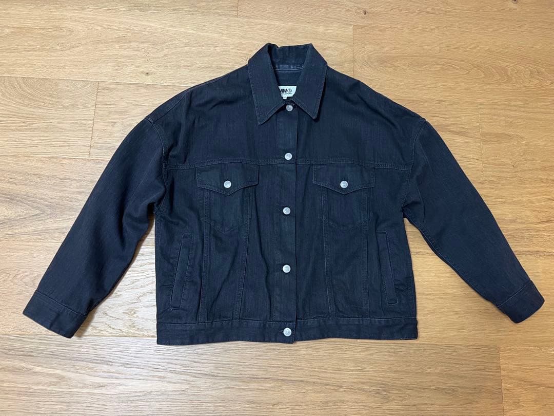 【MM6】ブラックデニムジャケット