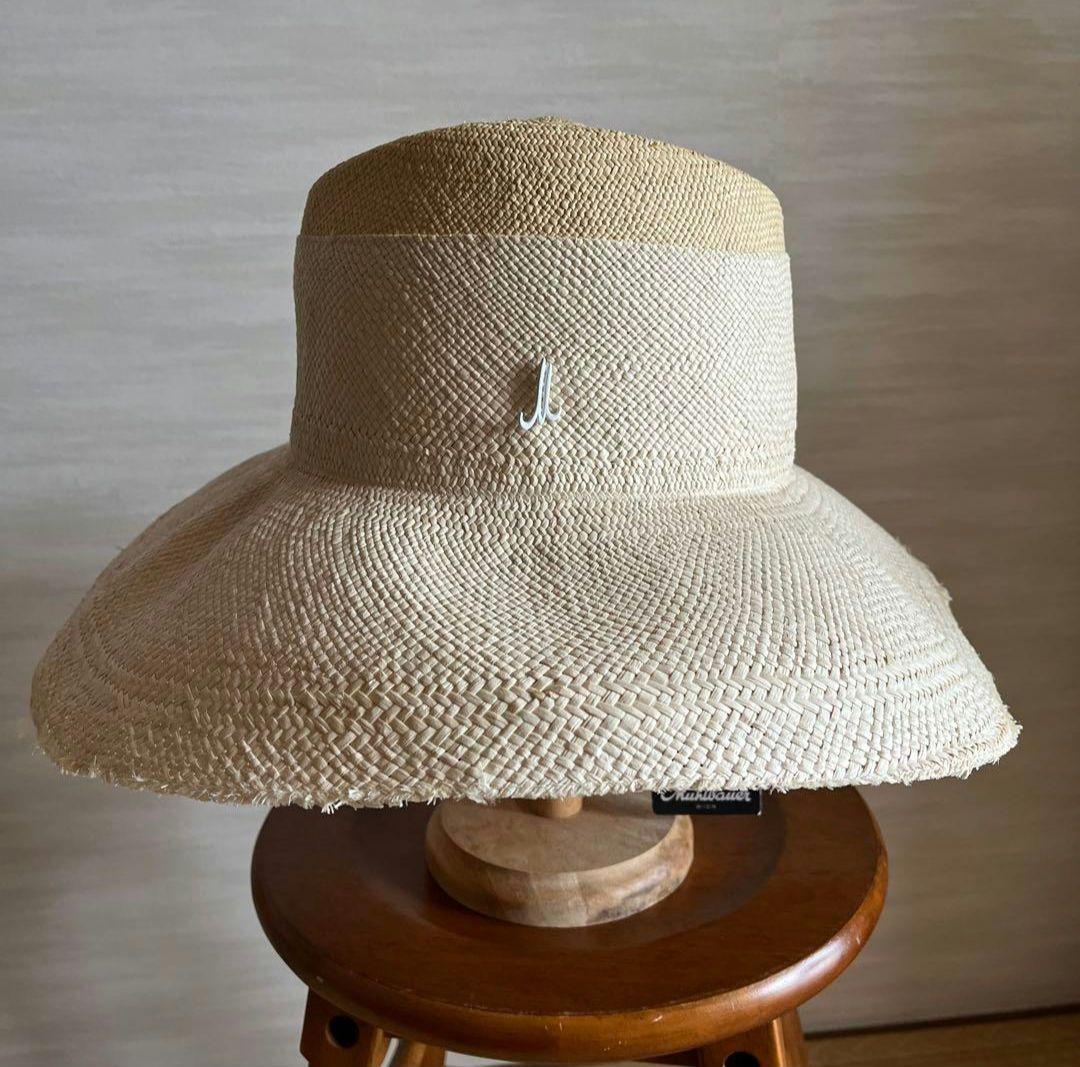 美品【ミュールバウアーMuhlbauer ストローハット】レディース