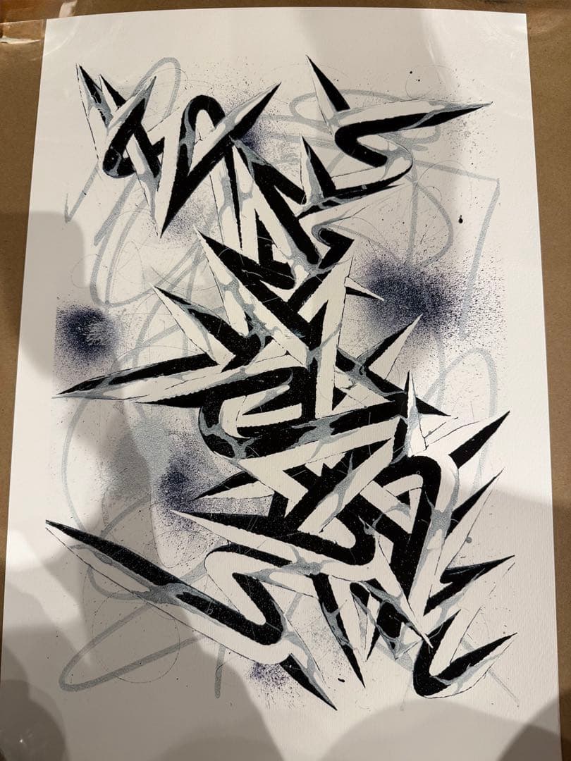 大山エンリコイサム FFIGURATI#50 版画250部限定