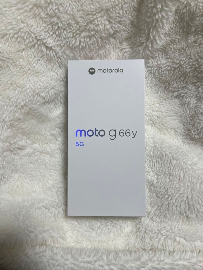 moto g 66y 5G ブラック 本体 未開封品