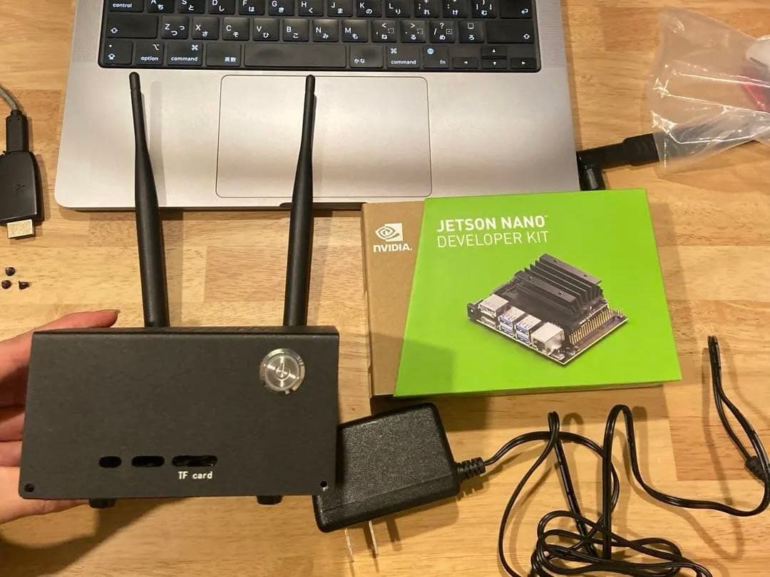 jetson nano 4GB ケース、ac電源、nic付属