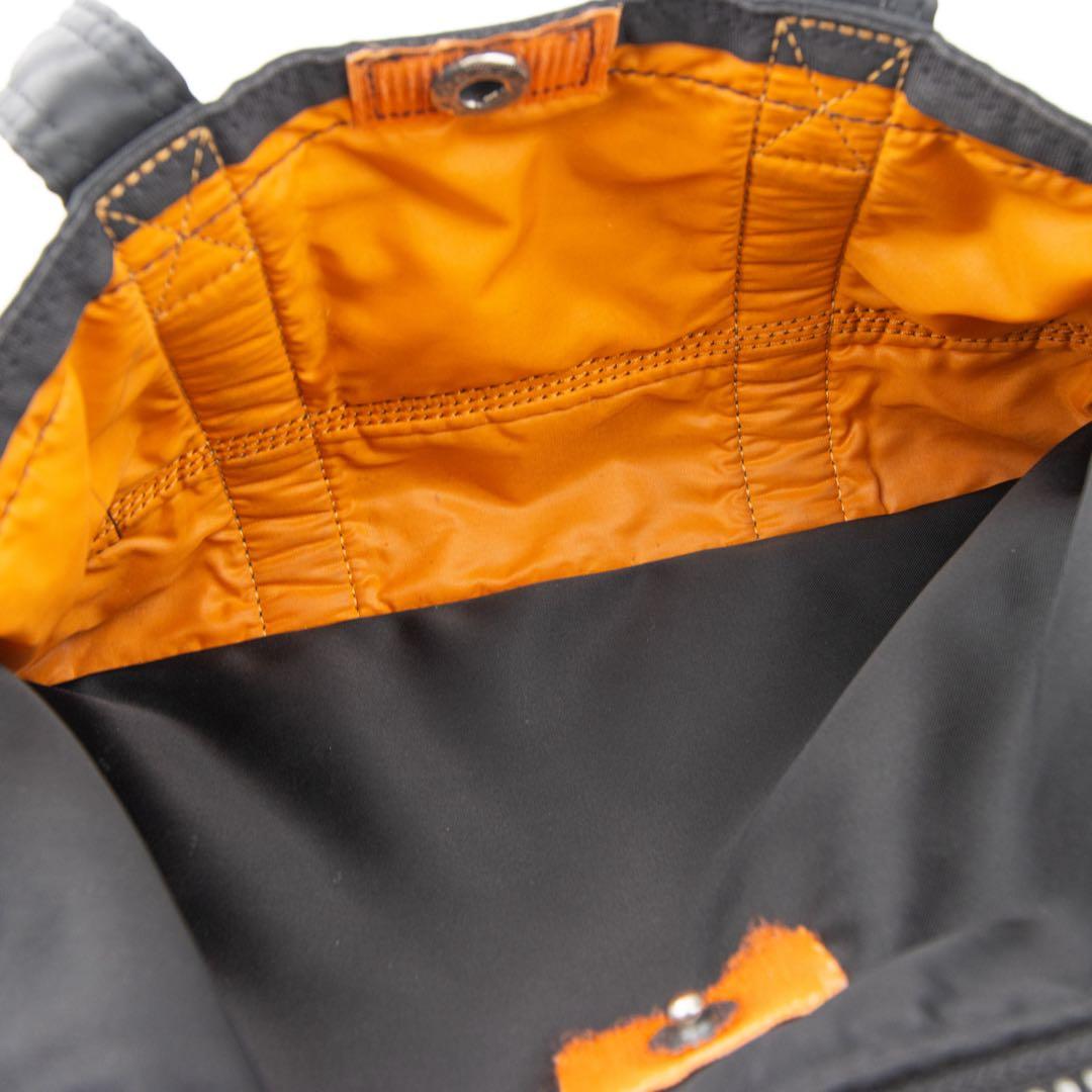 A118【ポーター／タンカー】ミニボストンバッグ　ダッフル　ナイロン　ブラック