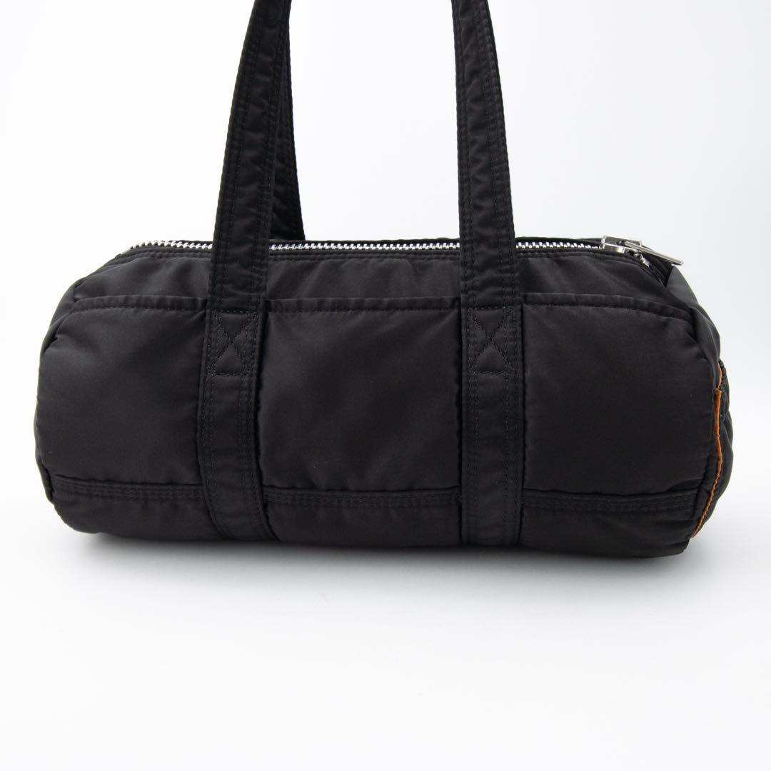A118【ポーター／タンカー】ミニボストンバッグ　ダッフル　ナイロン　ブラック
