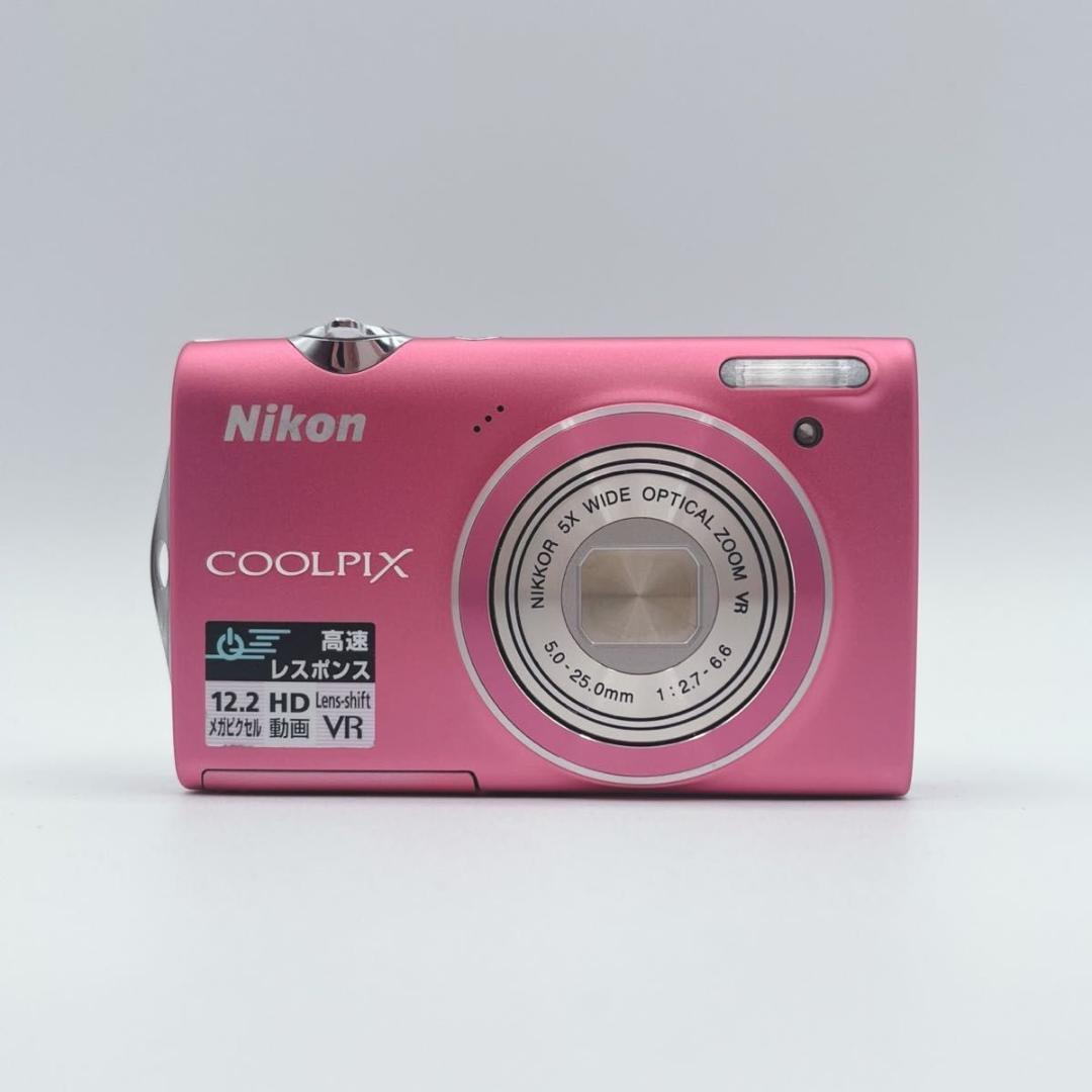 ☆人気☆ Nikon coolpix S5100 ピンク デジカメ ニコン