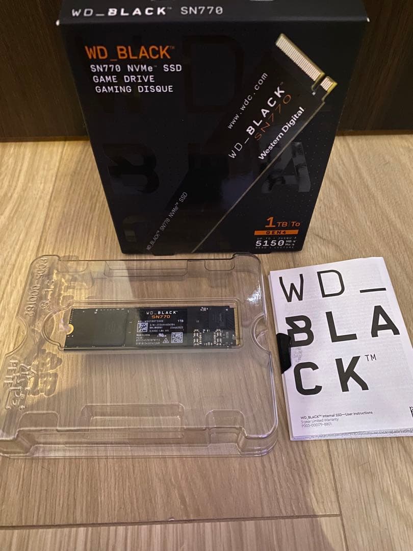 ウエスタンデジタル ブラック SSD 1TB
