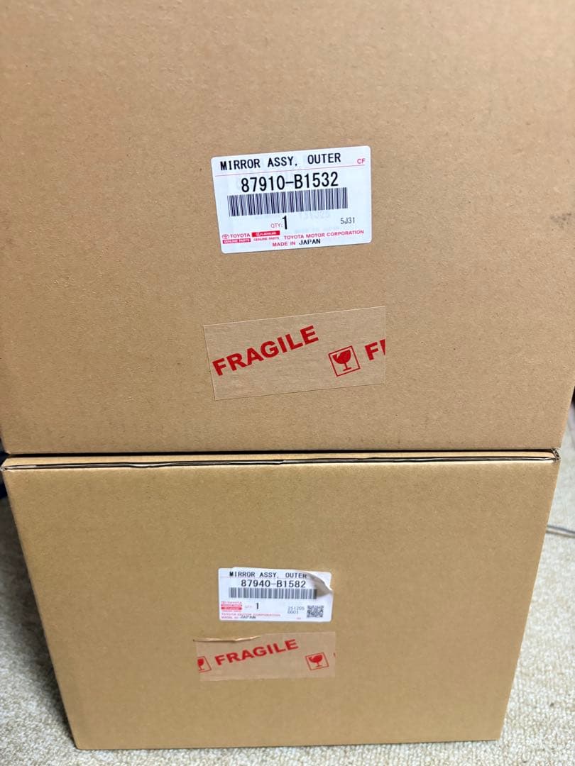 ライズ　ロッキー　ドアミラー左右セット