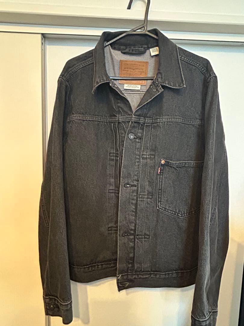 Levi's ダークグレー デニムジャケット M