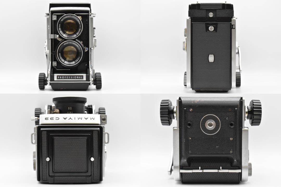 MAMIYA C33 PROFESSIONAL 80mm 2.8 ブルードット