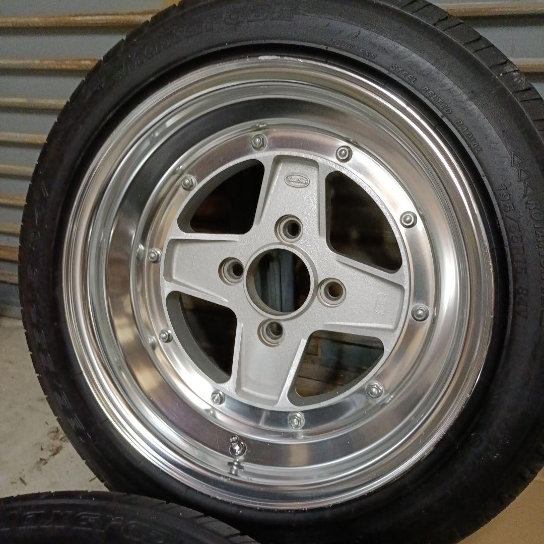 SSR スピードスターマーク2 15インチ タイヤホイール PCD114.3