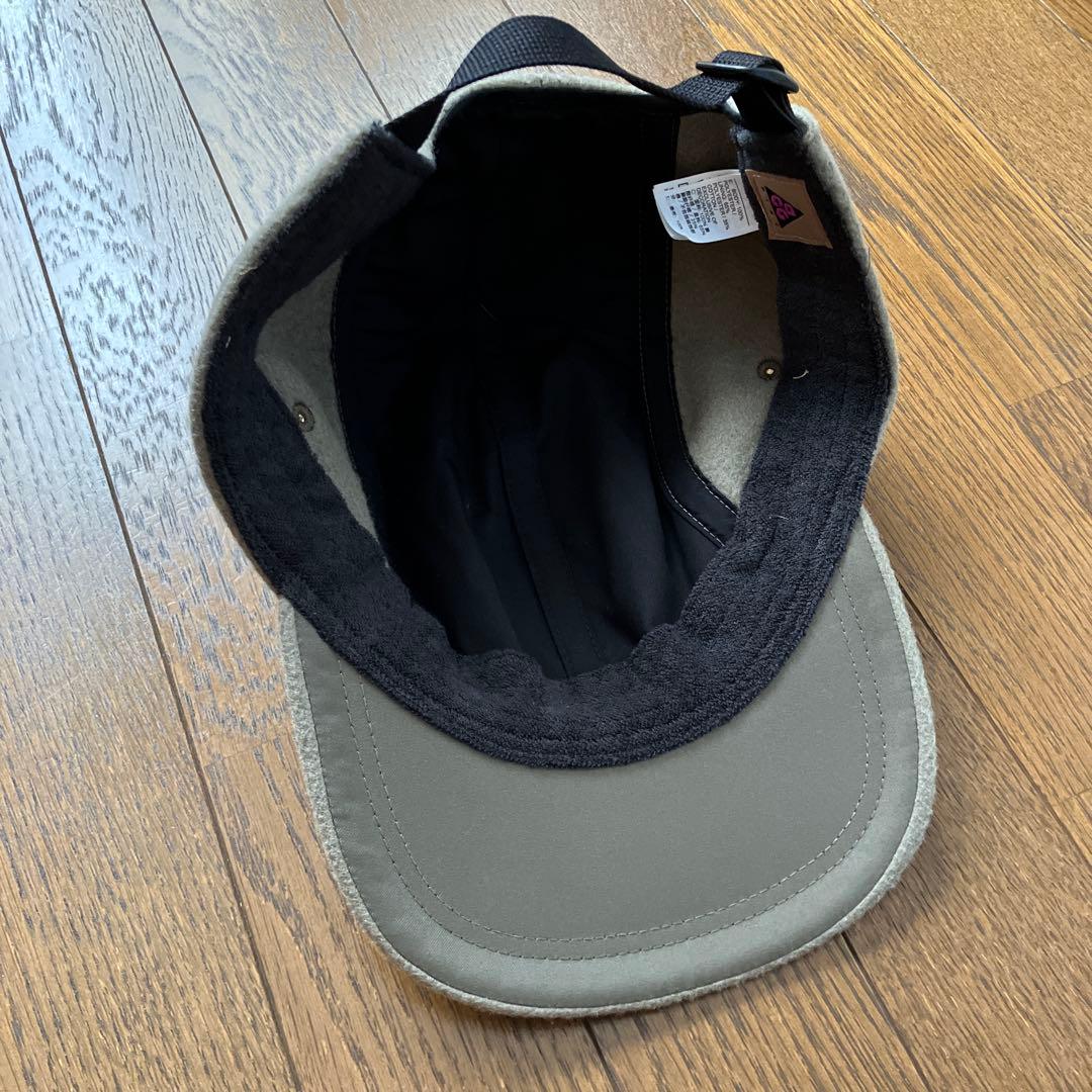 未使用 NIKE ACG フリース ジェット キャップ カーキナイキ