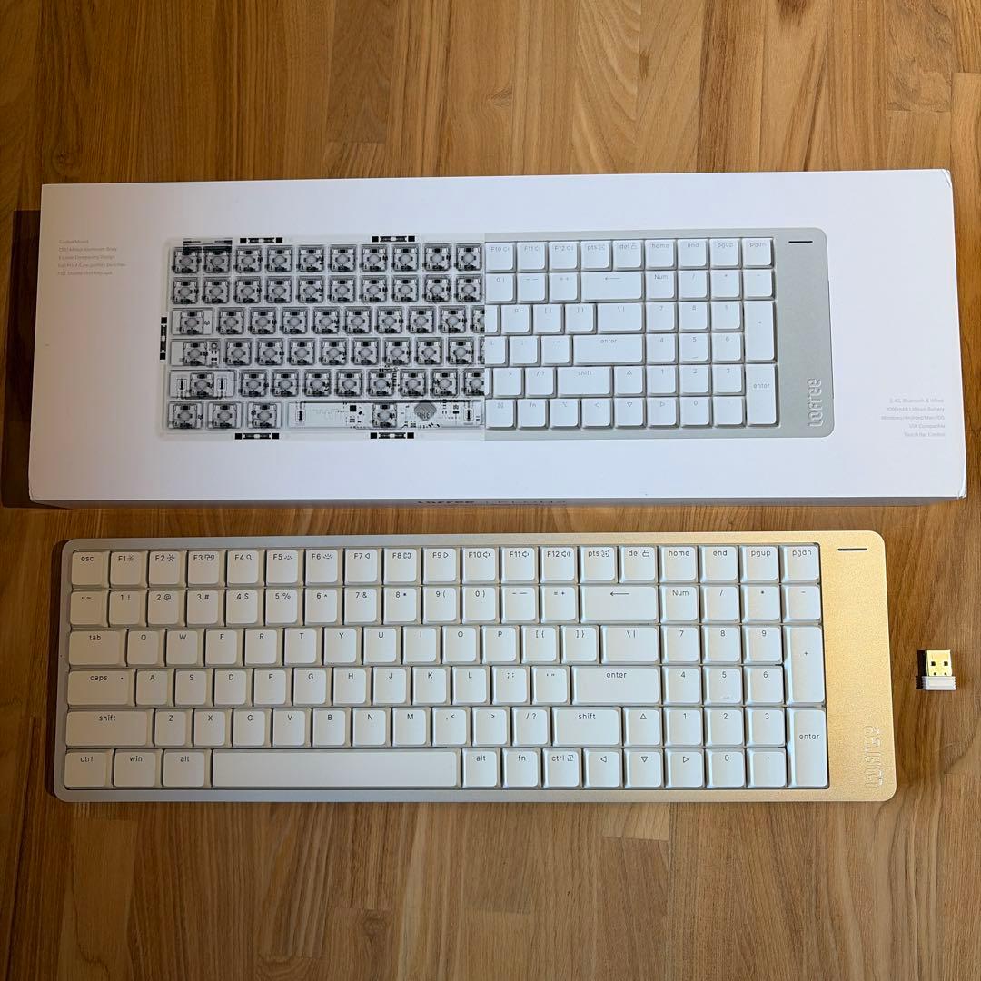 Lofree Flow2 100 シルバー/Surfer（リニア） 技適マーク有