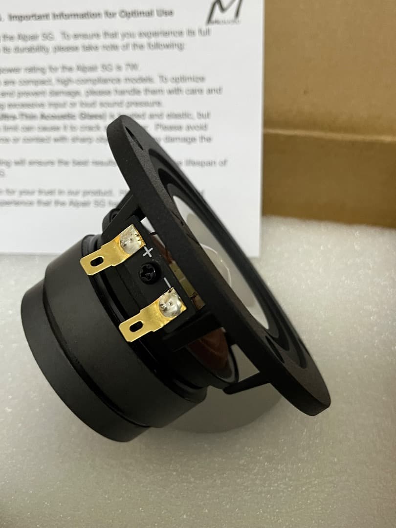 MarkAudio 8cmフルレンジ Alpair5G(ペア)