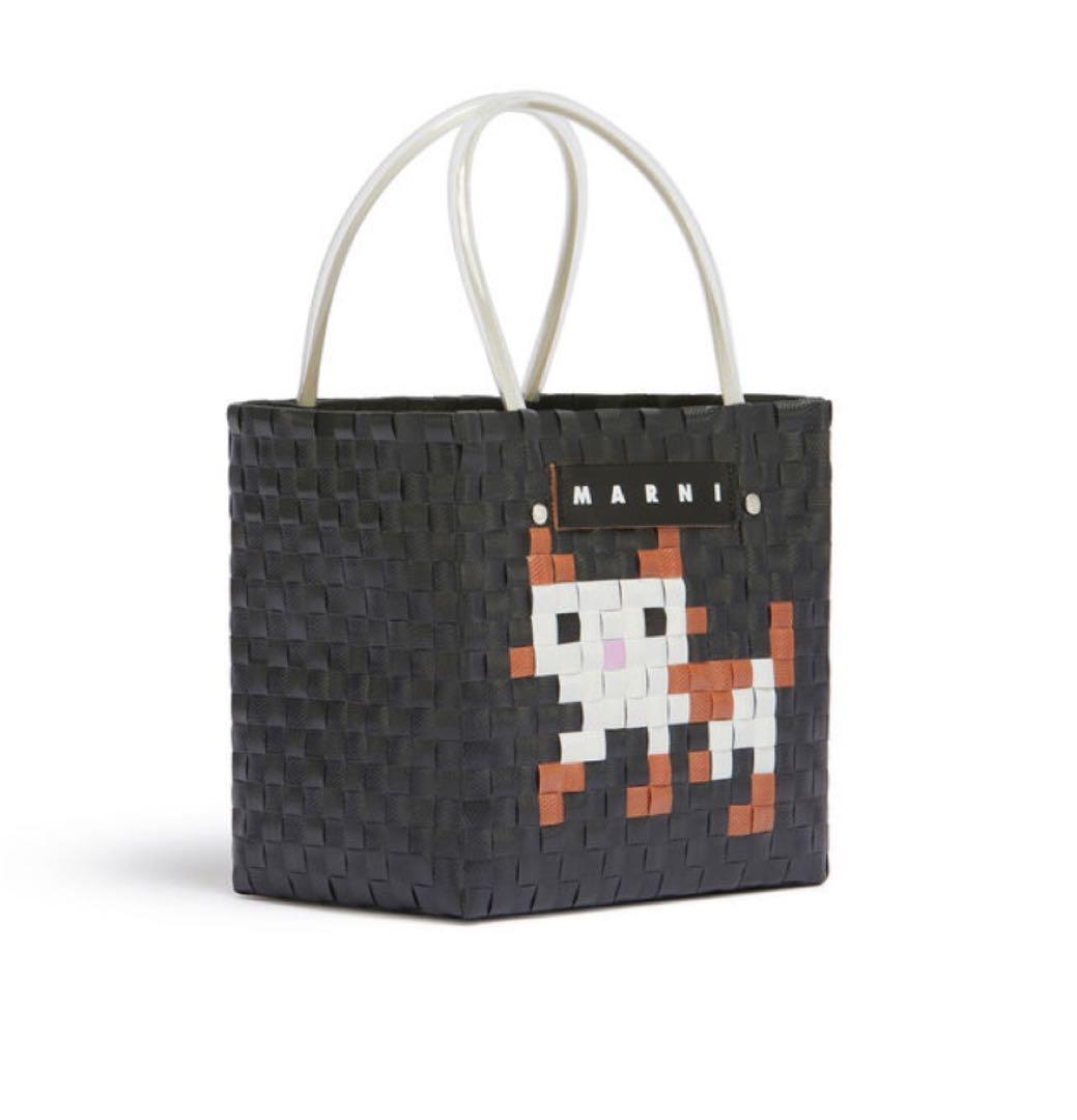 マルニ　MARNI MARKET ANIMAL BASKET バッグ　ねこ　猫