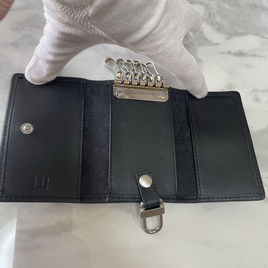 【未使用級】ダンヒル　キーケース　6P PVC レザー