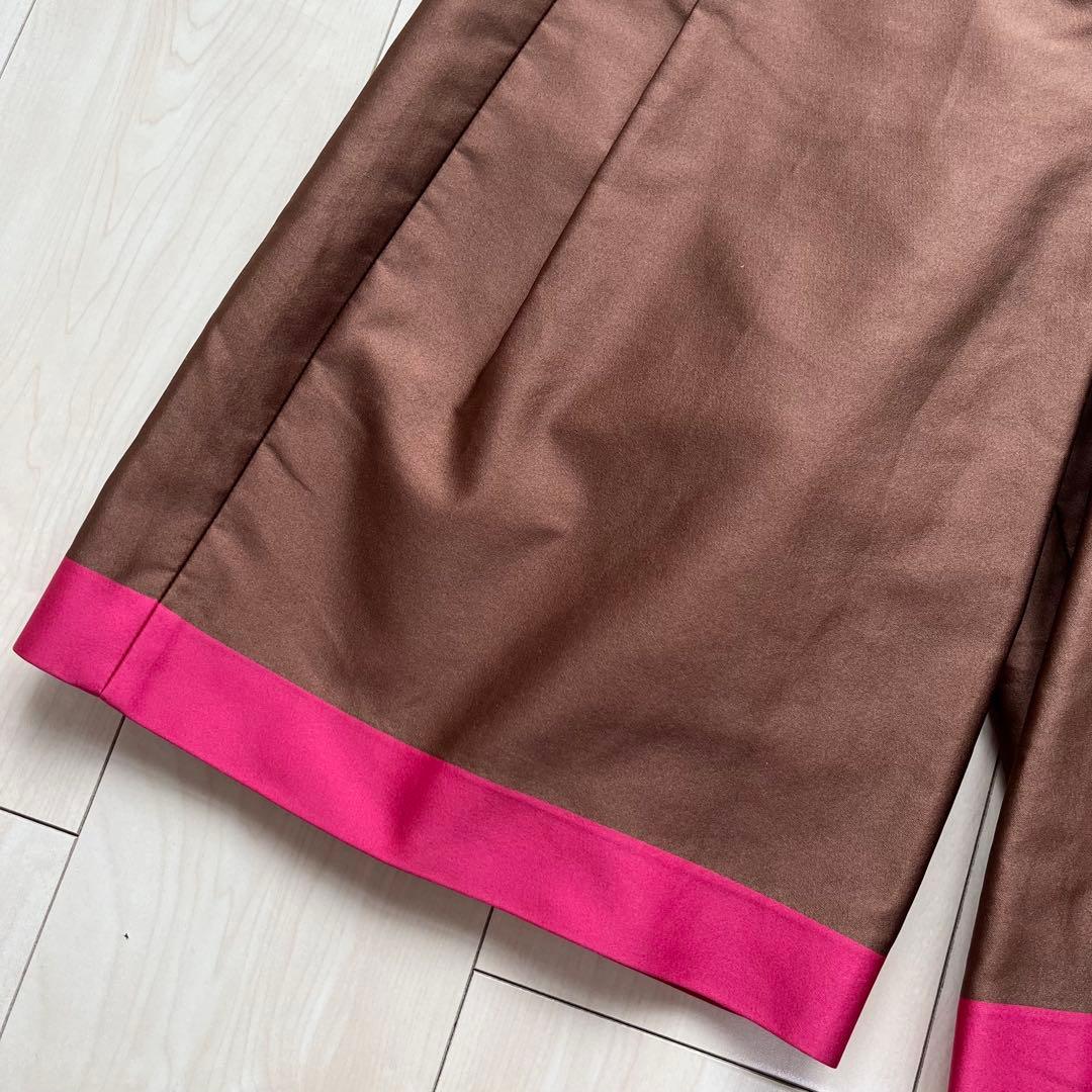 ドリスヴァンノッテン クロップドパンツ ハーフパンツ シルクポリエステル 34