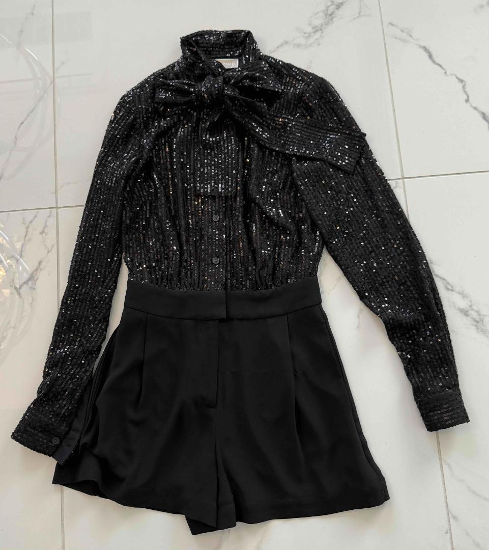 MICHAEL KORS ビジュー付きキュロットワンピース