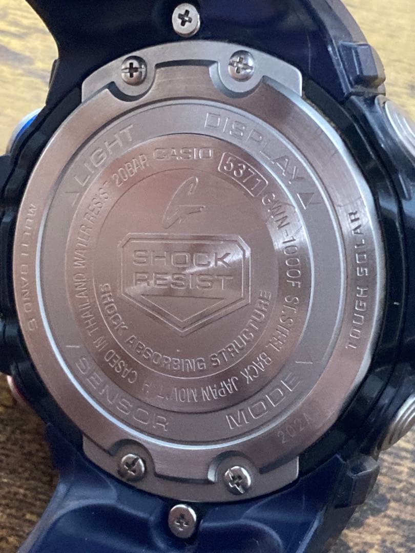G-SHOCK ガルフマスター ソーラー 稼働品 gwn-1000f