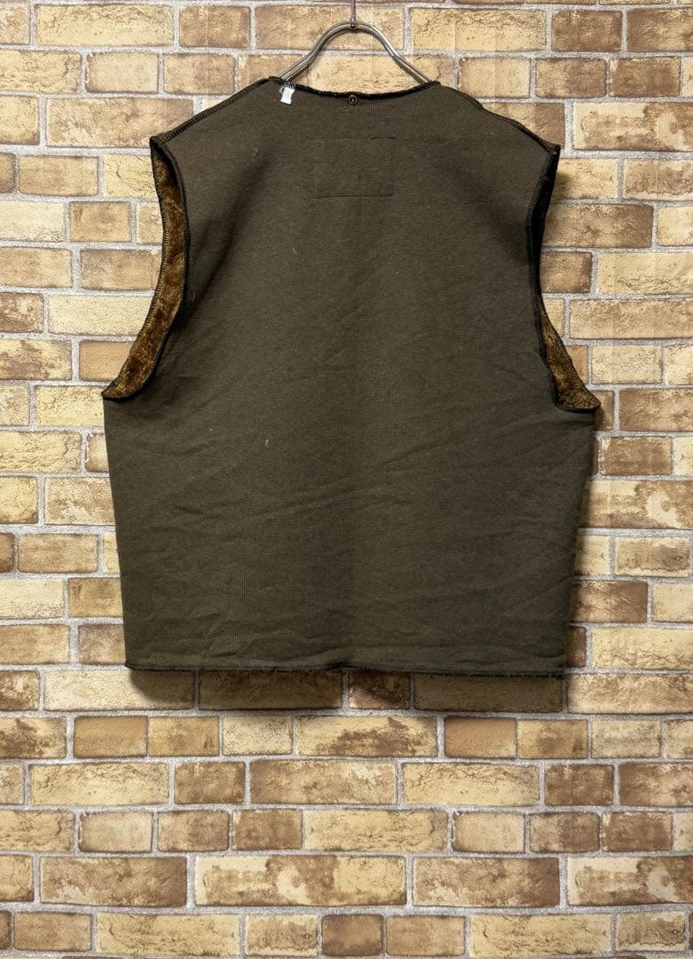 Barbour　イングランド製　バブアー　ボアライナー　ベスト　ブラウン