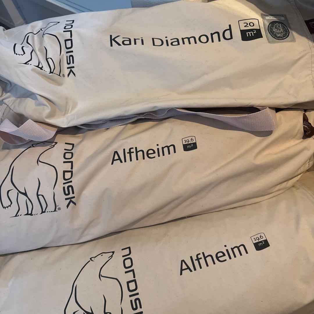 うし様　ノルディスク nordisk テント フロア付き アルフェイム19.6