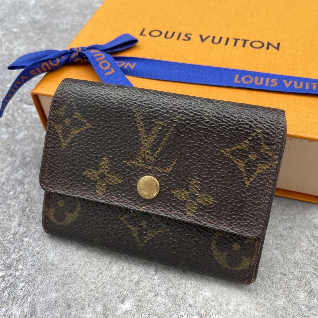 【美品】LOUIS VUITTON ルイヴィトン　ケース　モノグラム　茶
