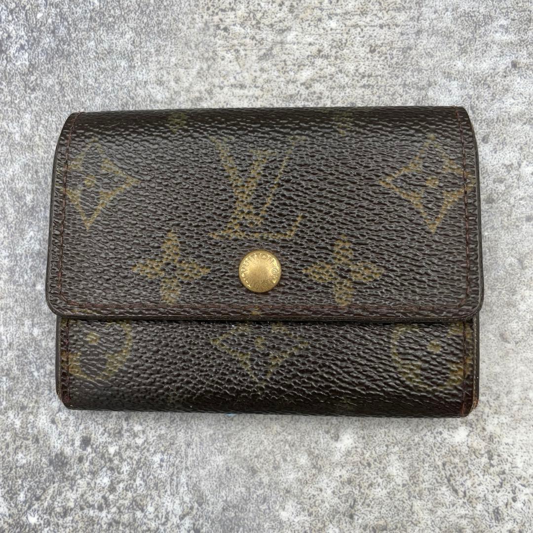 【美品】LOUIS VUITTON ルイヴィトン　ケース　モノグラム　茶