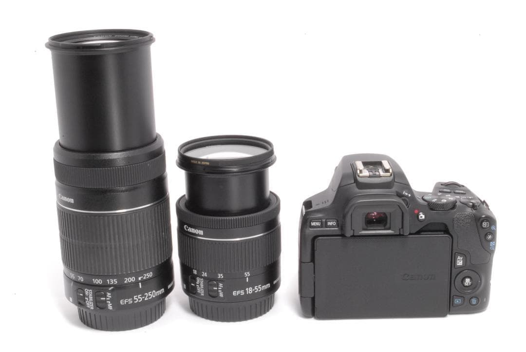 自分へのご褒美豪華セット⭐️Canon Kiss X10ダブルレンズ⭐️極美品