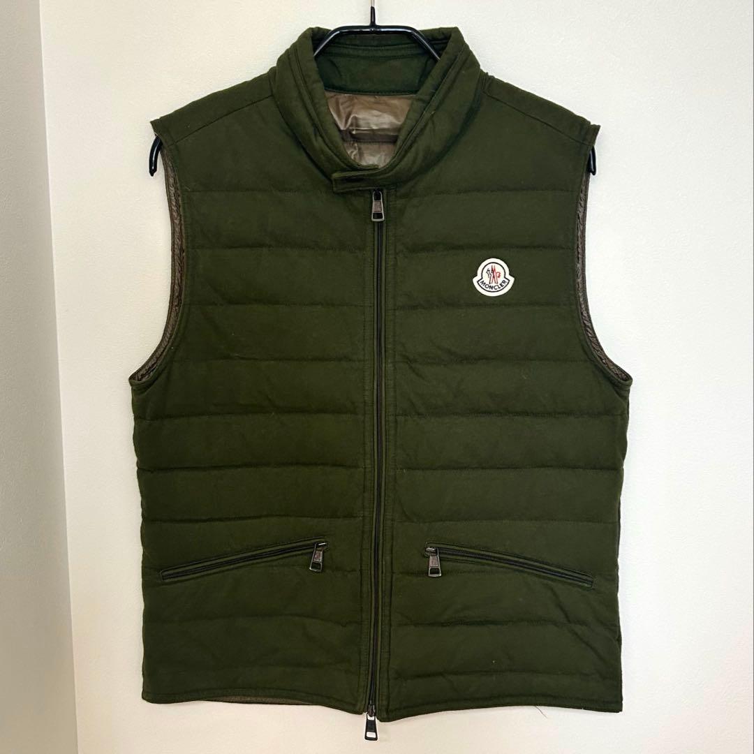 【お買得・中古品】モンクレール　ライトダウンベスト