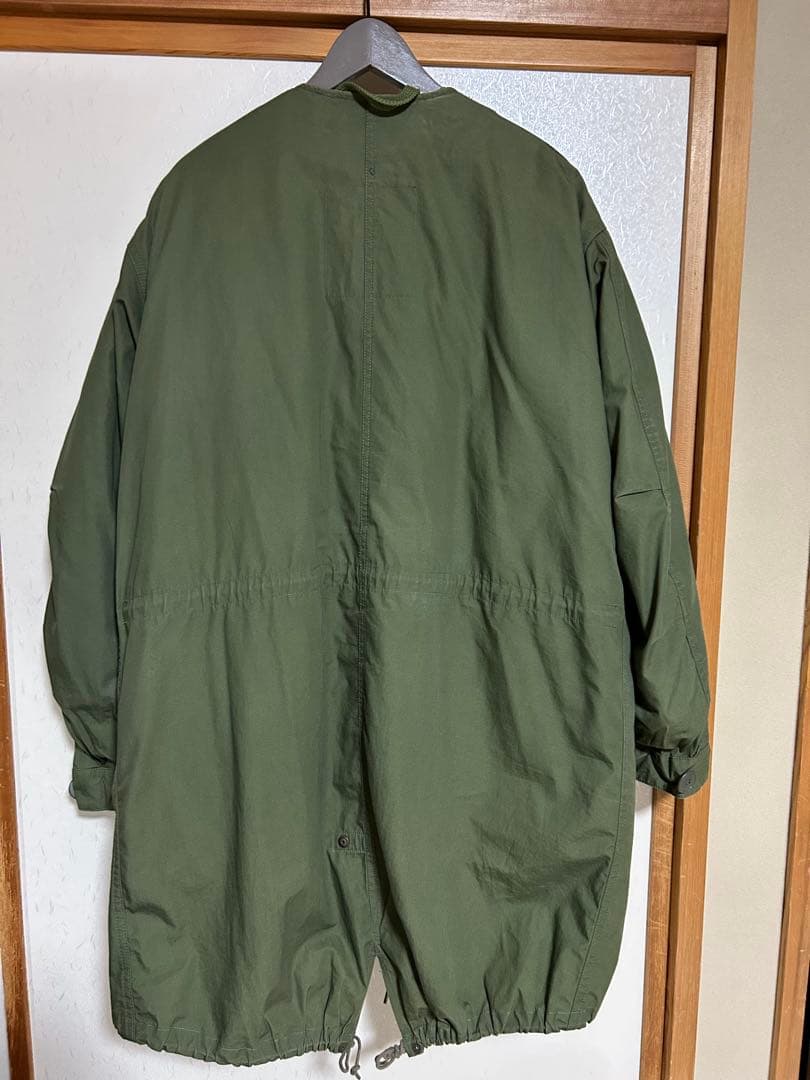 シンゾーンフィールドパーカー　キルティングライナー付きモッズコート