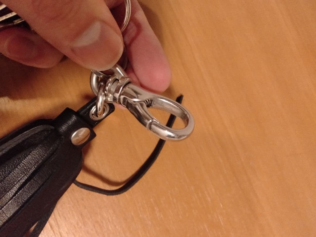 calee フリンジ　キーホルダー