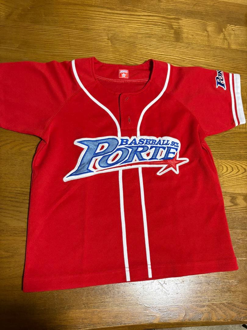 ベースボール　ポルテ　ユニフォームセット130
