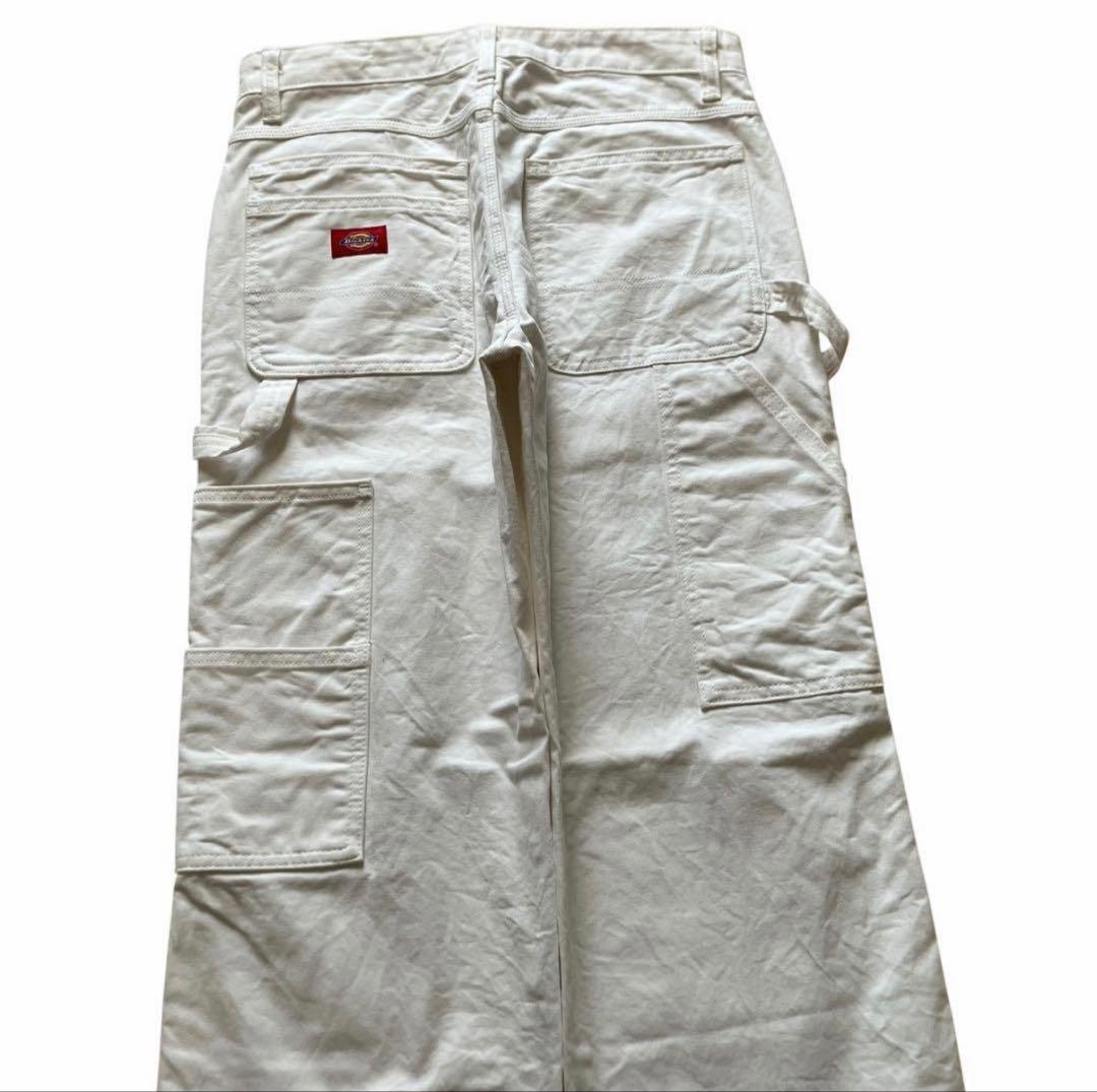 美品 DICKIES ホワイトペインターパンツ W30L30 Y2K 白 ワイド