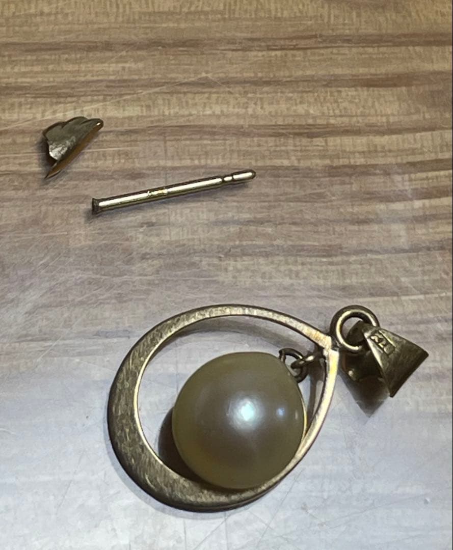 k10 トップ　ピアス　ジャンク