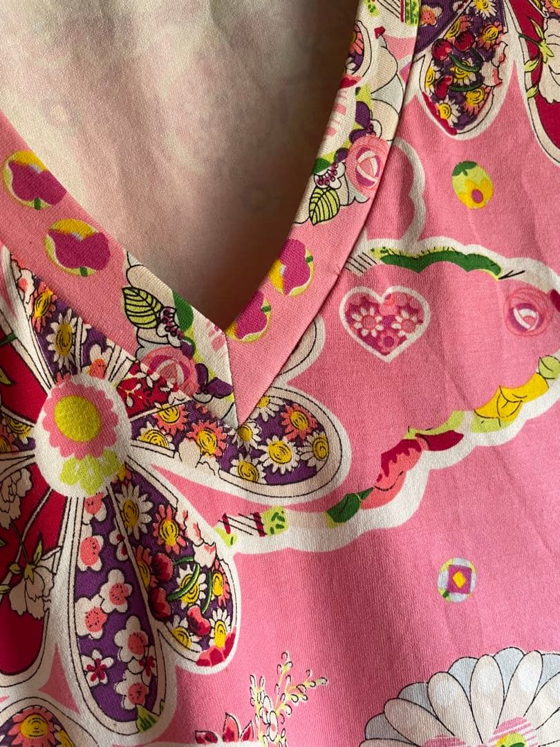 ジョン・ガリアーノ レディース 花柄Tシャツ S