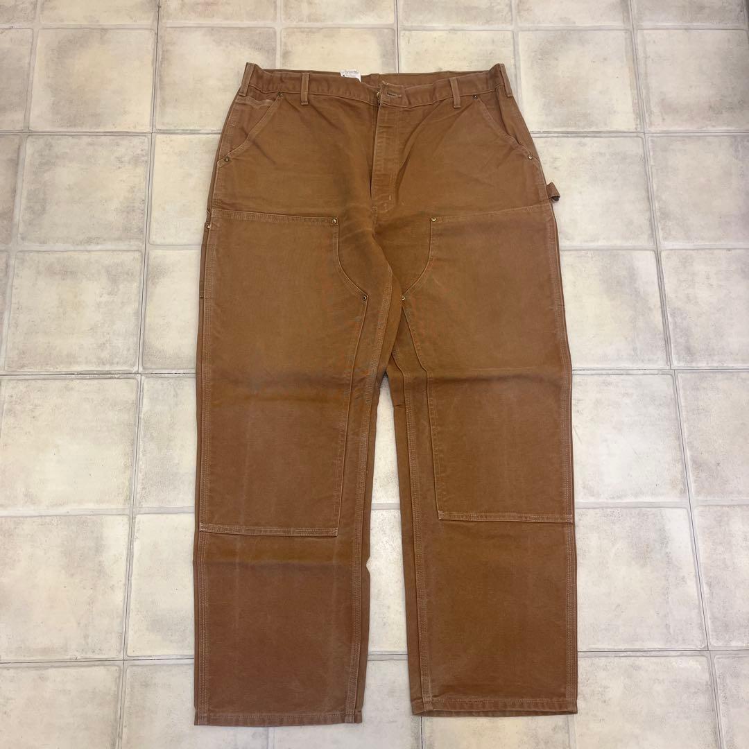 ね*け様 【USA製】カーハートダブルニーダックパンツ