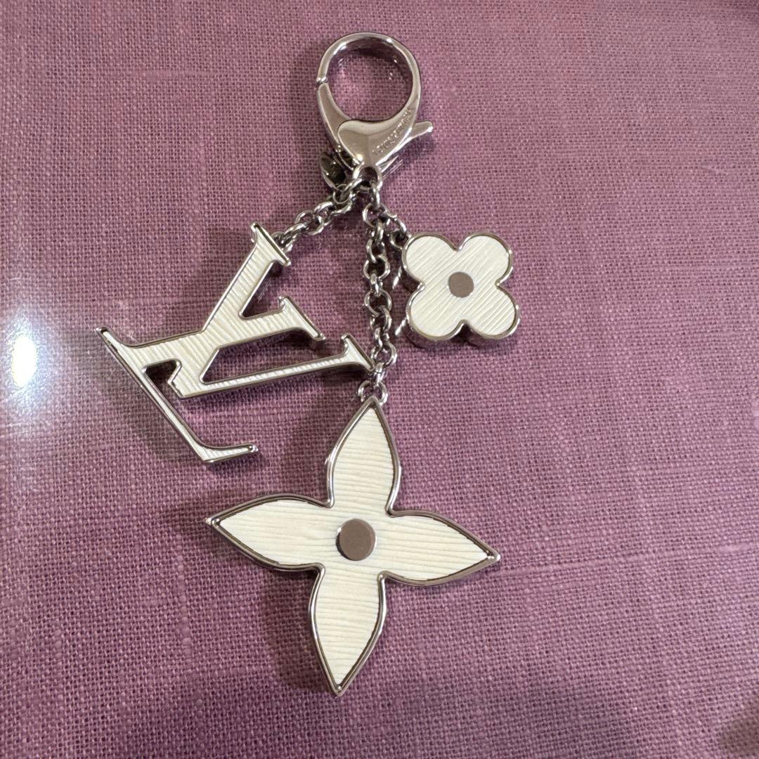 ルイヴィトン　ビジューサック　ホワイト