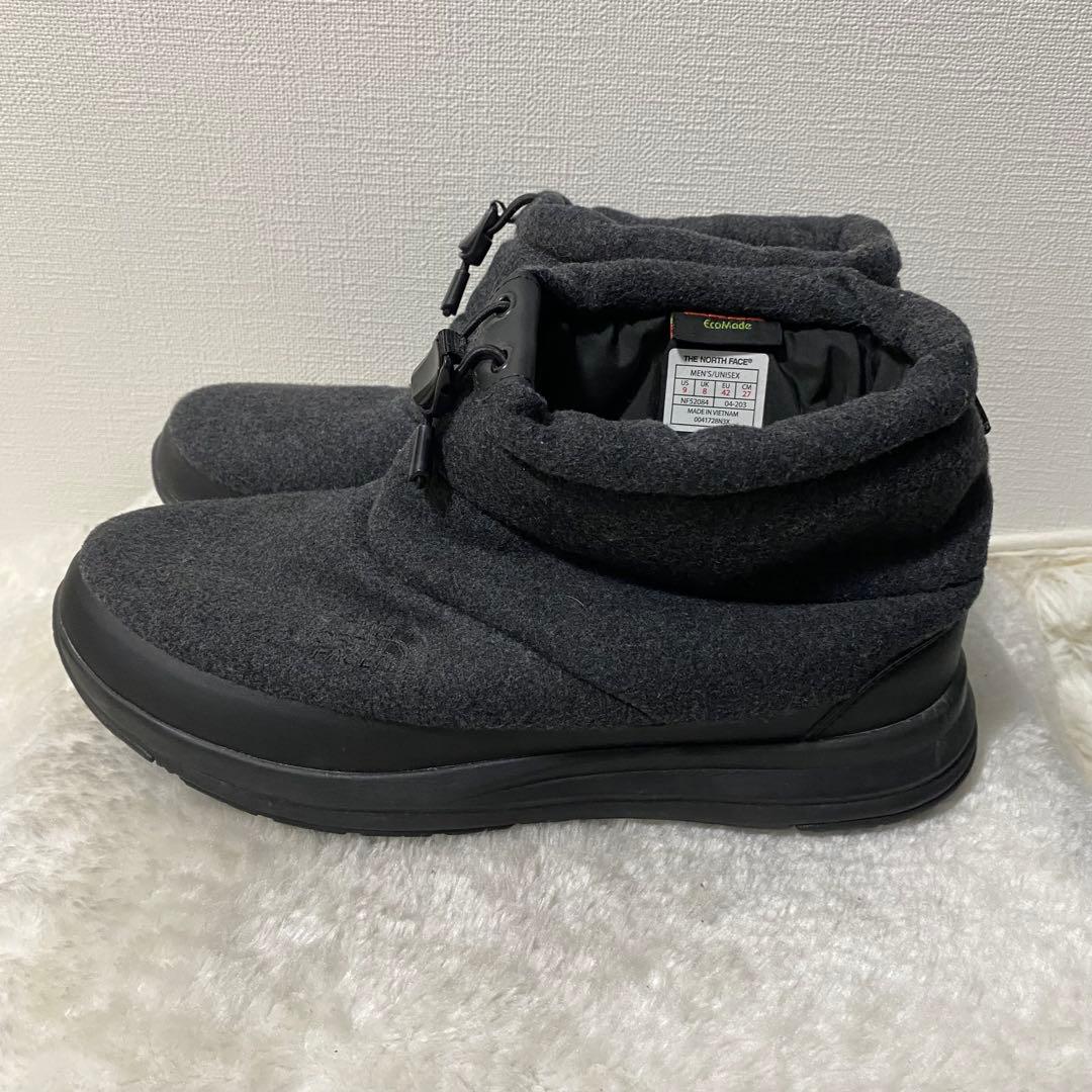 【美品】THE NORTH FACE ヌプシブーティ ダークグレー 27cm