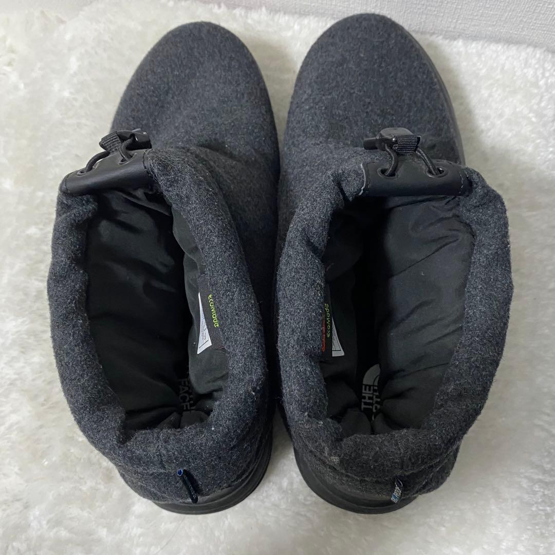 【美品】THE NORTH FACE ヌプシブーティ ダークグレー 27cm