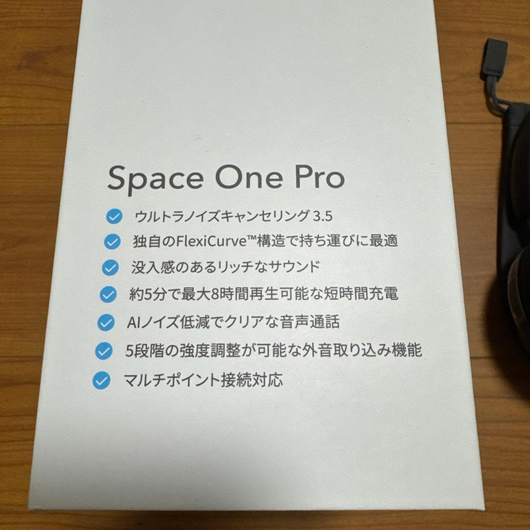 ヘッドホン anker soundcore space one pro