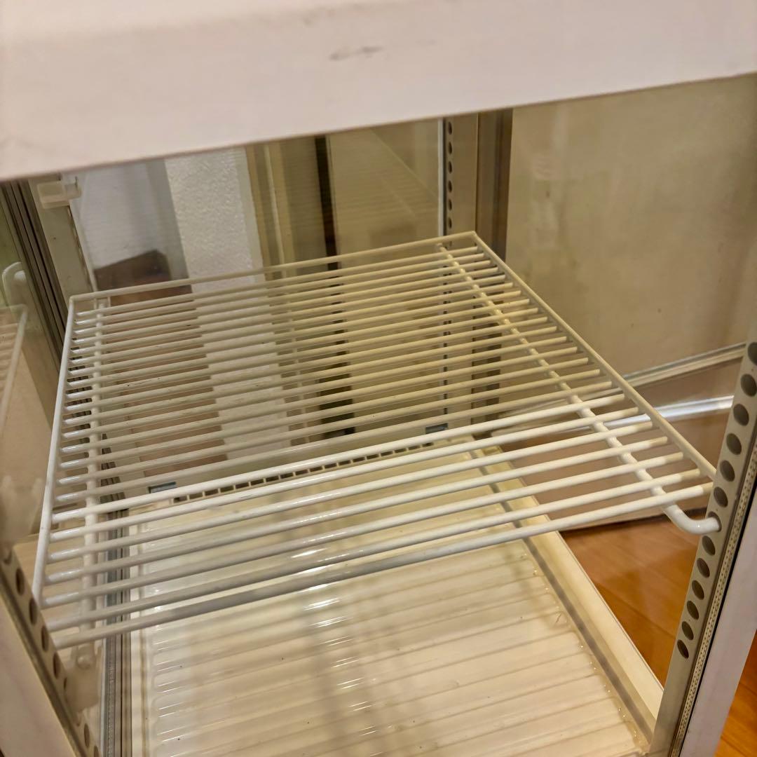 サンデン 卓上４面　冷蔵ショーケース ＡＧ－５４ＸＢ　ガラス扉　冷蔵庫 ホワイト