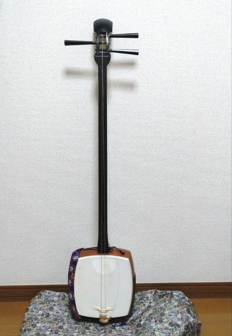 三味線本体 細棹破れなし合皮 約100cm
