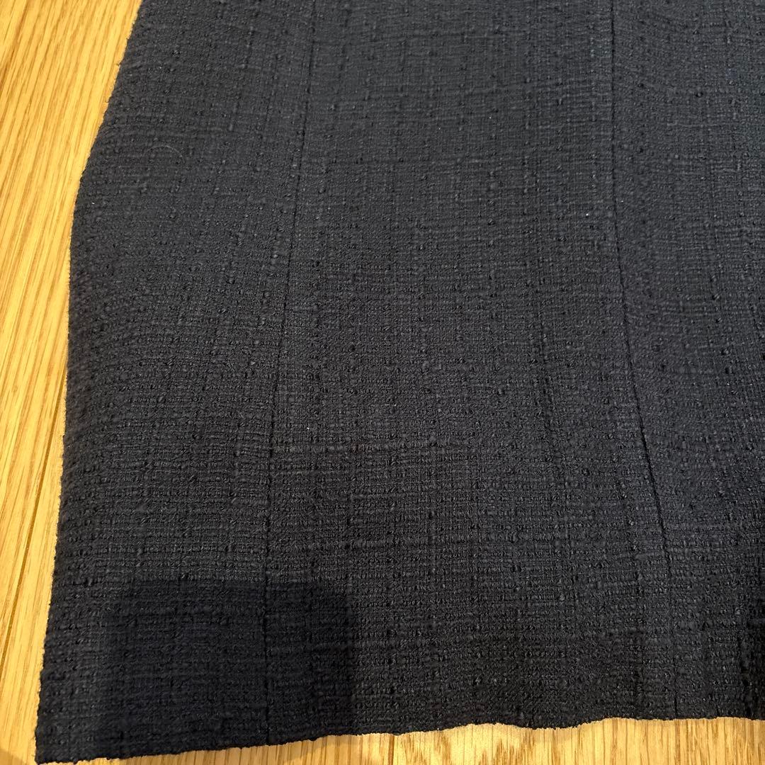 green label relaxing ツイードフリンジポケット ベスト