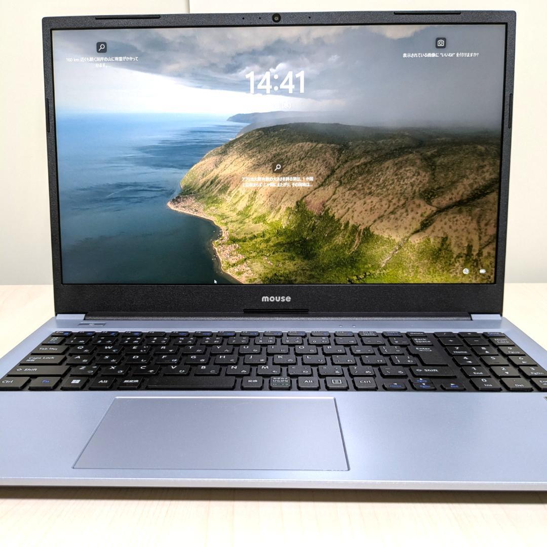 mouse マウスコンピュータ ノートPC 15.6インチ シルバー